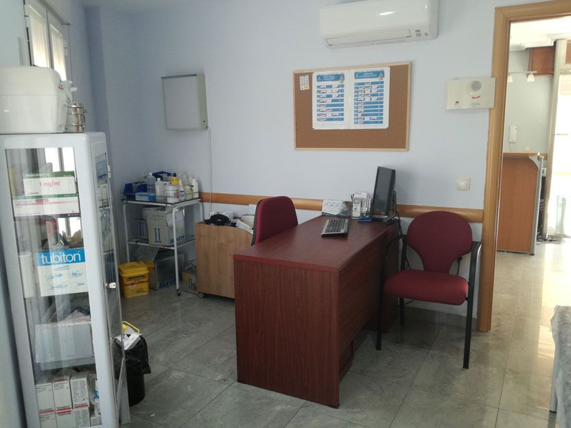 consultorio de pediatría